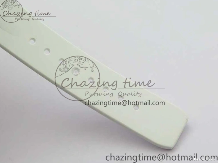 0518 Affordable Submariner Phantomlab Transparent KZF Best Edition Blue Space Dial on White Rubber Strap VR 2566